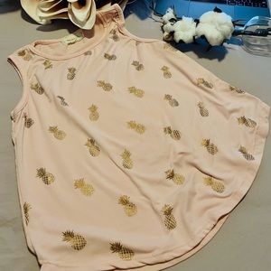 Girls: Pineapple Tank Top